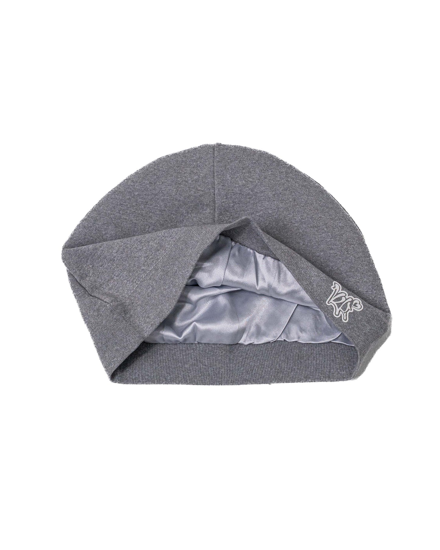 satin lined skully - grey