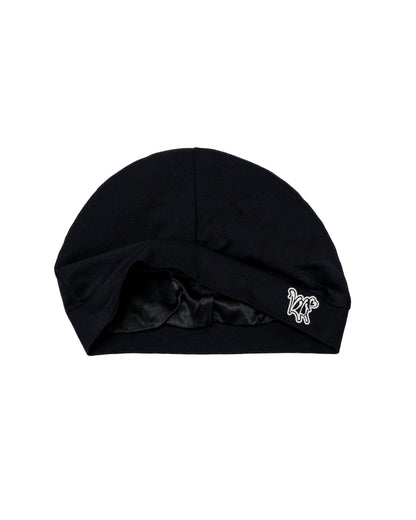 Satin Lined Skully - Black