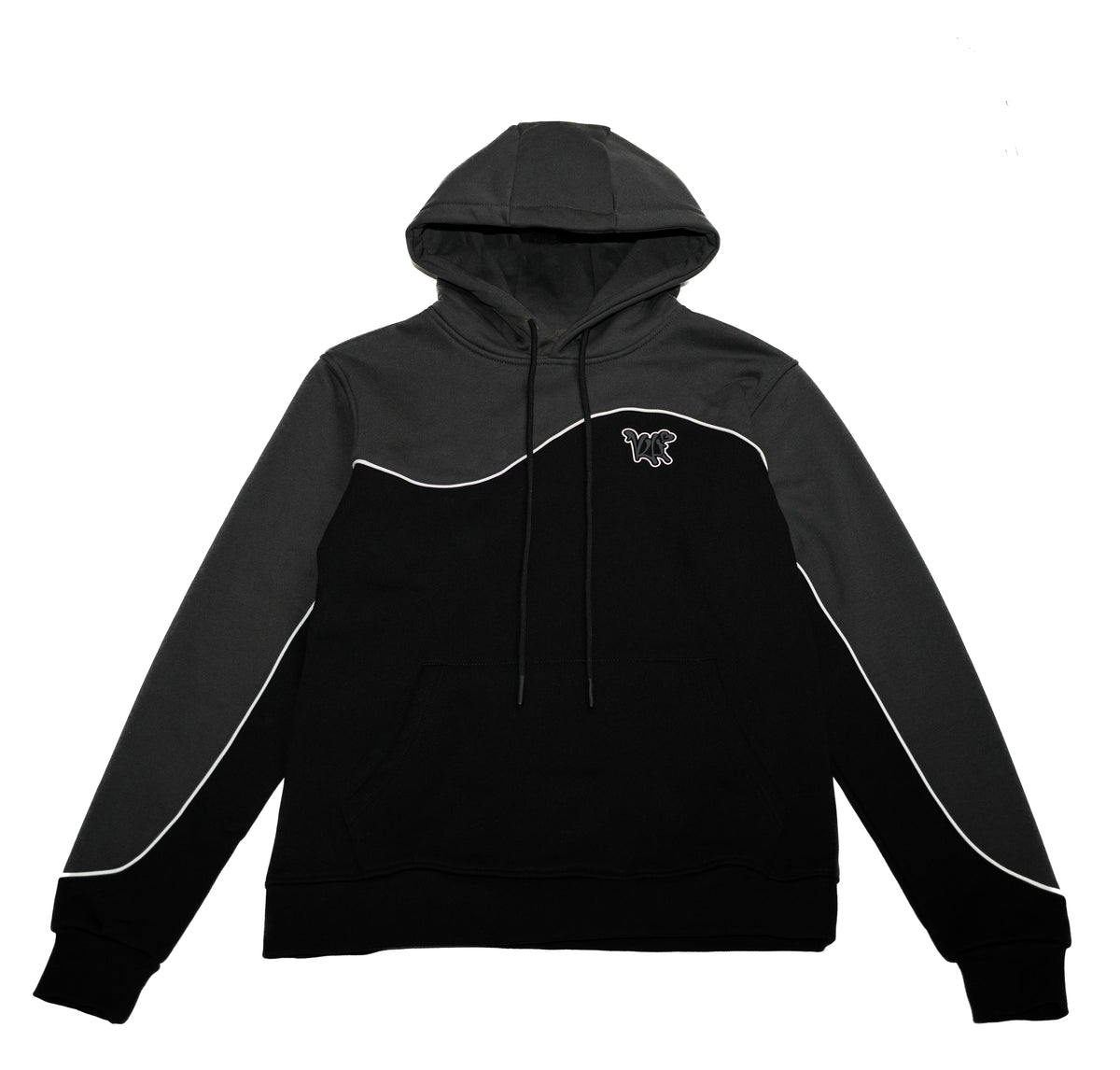 two tone hoodie