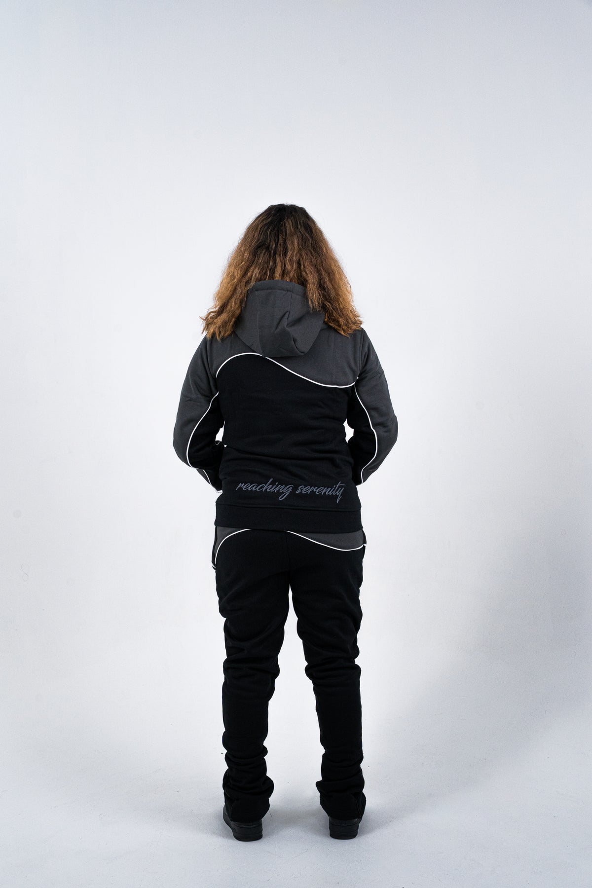 two tone sweatsuit