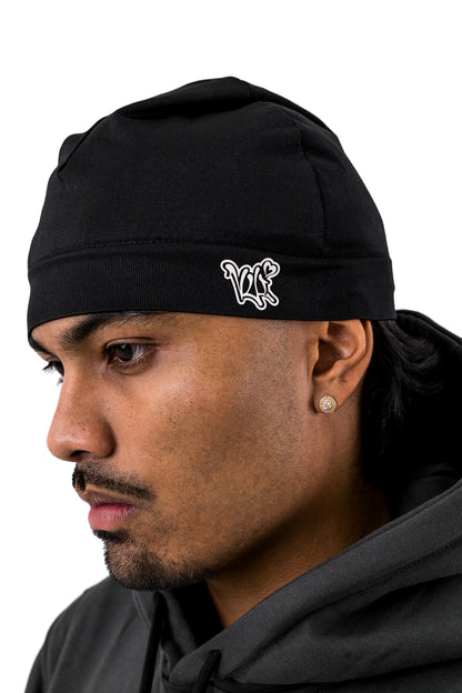 Satin Lined Skully - Black