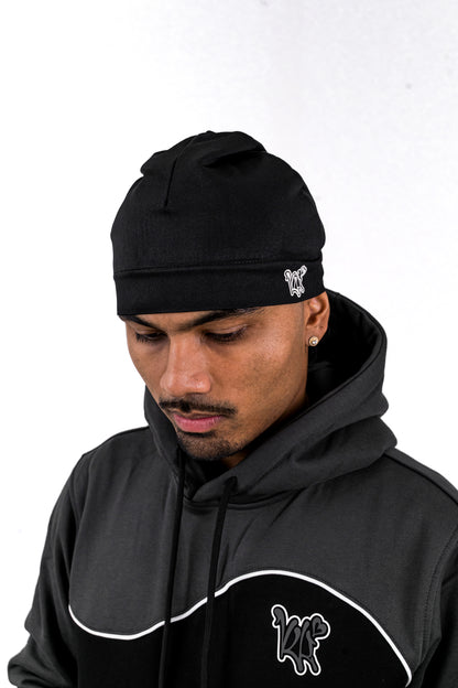Satin Lined Skully - Black
