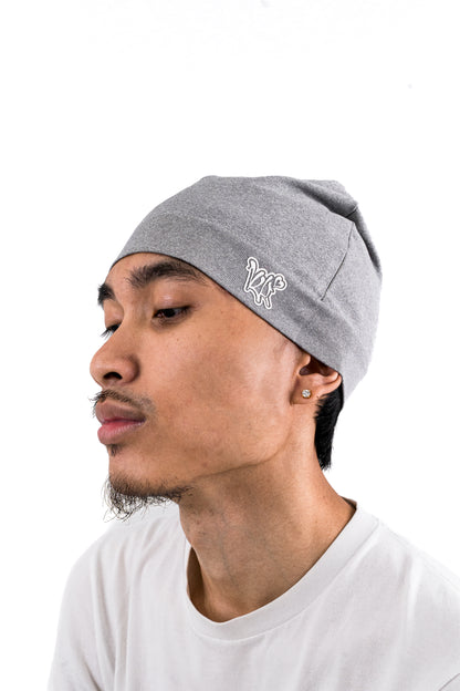 Satin Lined Skully - Grey